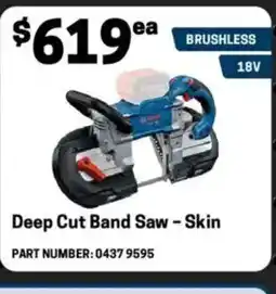 Blackwoods Deep cut band saw offer