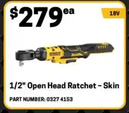 Blackwoods Open head ratchet offer