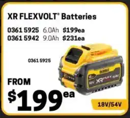 Blackwoods Xr flexvolt batteries offer