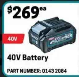 Blackwoods 40v battery offer