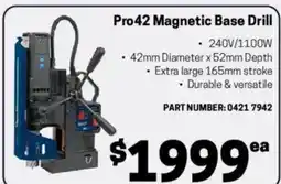 Blackwoods Pro42 magnetic base drill offer