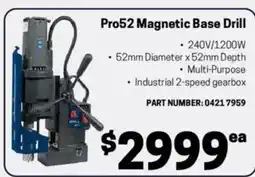 Blackwoods Pro52 magnetic base drill offer