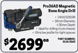 Blackwoods Pro36ad magnetic base angle drill offer