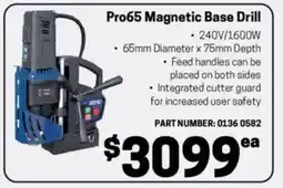 Blackwoods Pro65 magnetic base drill offer