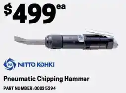 Blackwoods Pneumatic chipping hammer offer