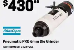Blackwoods Pneumatic pro 6mm die grinder offer