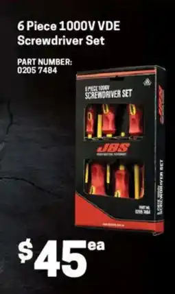 Blackwoods Screwdriver set offer