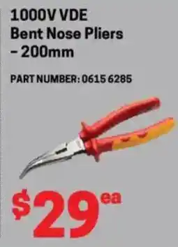 Blackwoods Bent nose pliers offer