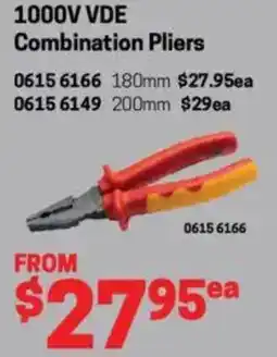 Blackwoods Combination pliers offer