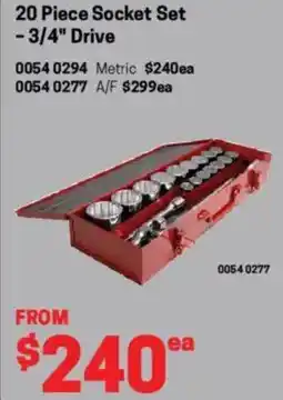Blackwoods Socket set offer