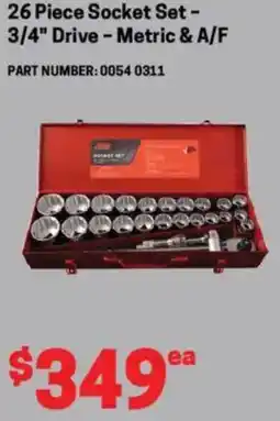 Blackwoods Socket set offer