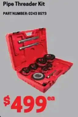 Blackwoods Pipe threader kit offer