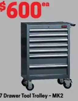 Blackwoods Drawer tool trolley offer