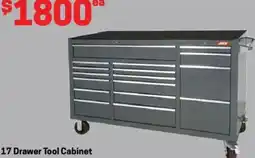 Blackwoods Drawer tool cabinet offer
