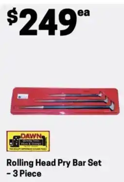 Blackwoods Rolling head pry bar set offer