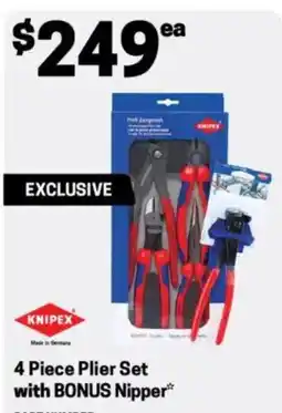 Blackwoods Plier set with bonus nipper offer