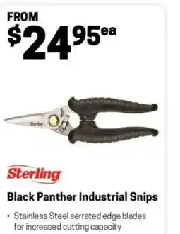 Blackwoods Black panther industrial snips offer