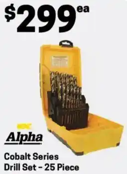 Blackwoods Cobalt series drill set offer