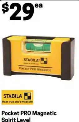 Blackwoods Pocket pro magnetic spirit level offer