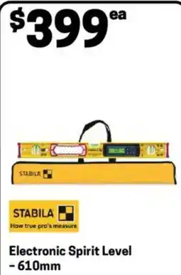Blackwoods Electronic spirit level offer