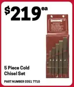 Blackwoods Cold chisel set offer