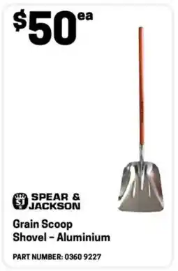 Blackwoods Grain scoop shovel offer