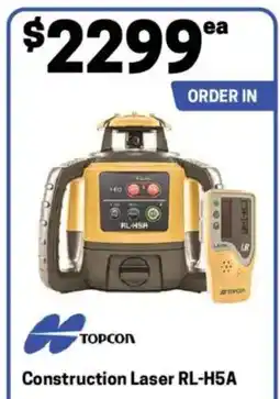 Blackwoods Construction laser offer