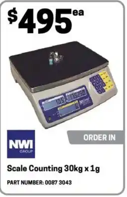 Blackwoods Scale counting offer