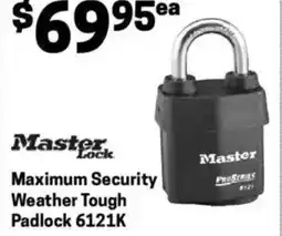 Blackwoods Maximum security weather tough offer