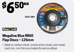 Blackwoods Megaline blue flap discs offer