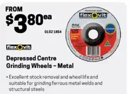 Blackwoods Depressed centre grinding wheels offer
