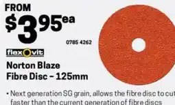 Blackwoods Norton blaze fibre disc offer