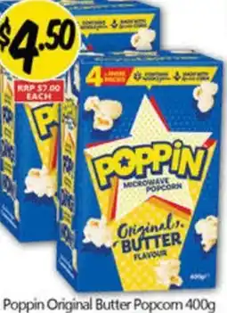 Poppin original butter popcom