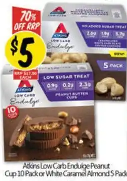 Atkins low carb endulge peanut