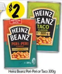 NQR Heinz beanz peri-perior taco offer