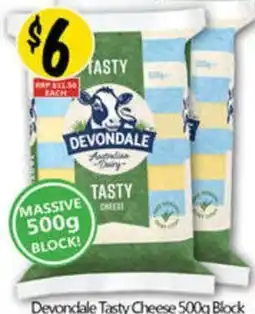 Devondale tasty cheese
