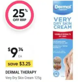 Healthy Life Dermal therapy very dry skin cream offer
