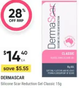 Healthy Life Dermascar silicone scar reduction gel classic offer