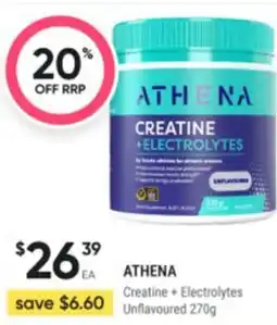 Creatine + electrolytes unflavoured