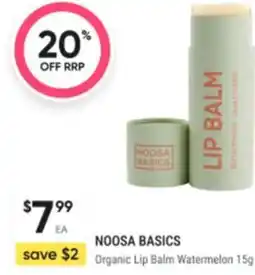 Healthy Life Organic lip balm watermelon offer