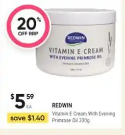 Healthy Life Vitamin e cream with evening primrose oil offer
