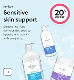 Kenkay sensitive skin support
