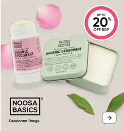 Healthy Life Organic deodorant offer