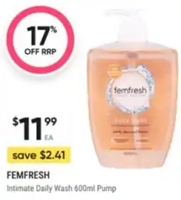 Intimate daily wash