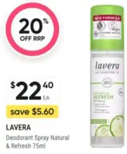 Healthy Life Deodorant spray natural offer