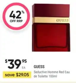 Healthy Life Seductive homme red eau de toilette offer