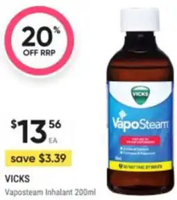 Healthy Life Vaposteam inhalant offer