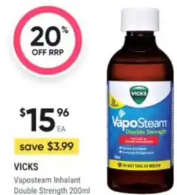 Healthy Life Vaposteam inhalant double strength offer