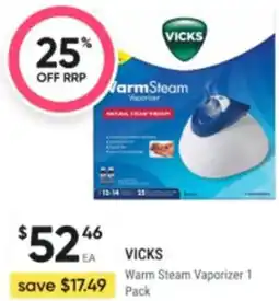 Healthy Life Warm steam vaporizer offer