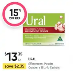Healthy Life Effervescent powder cranberry offer